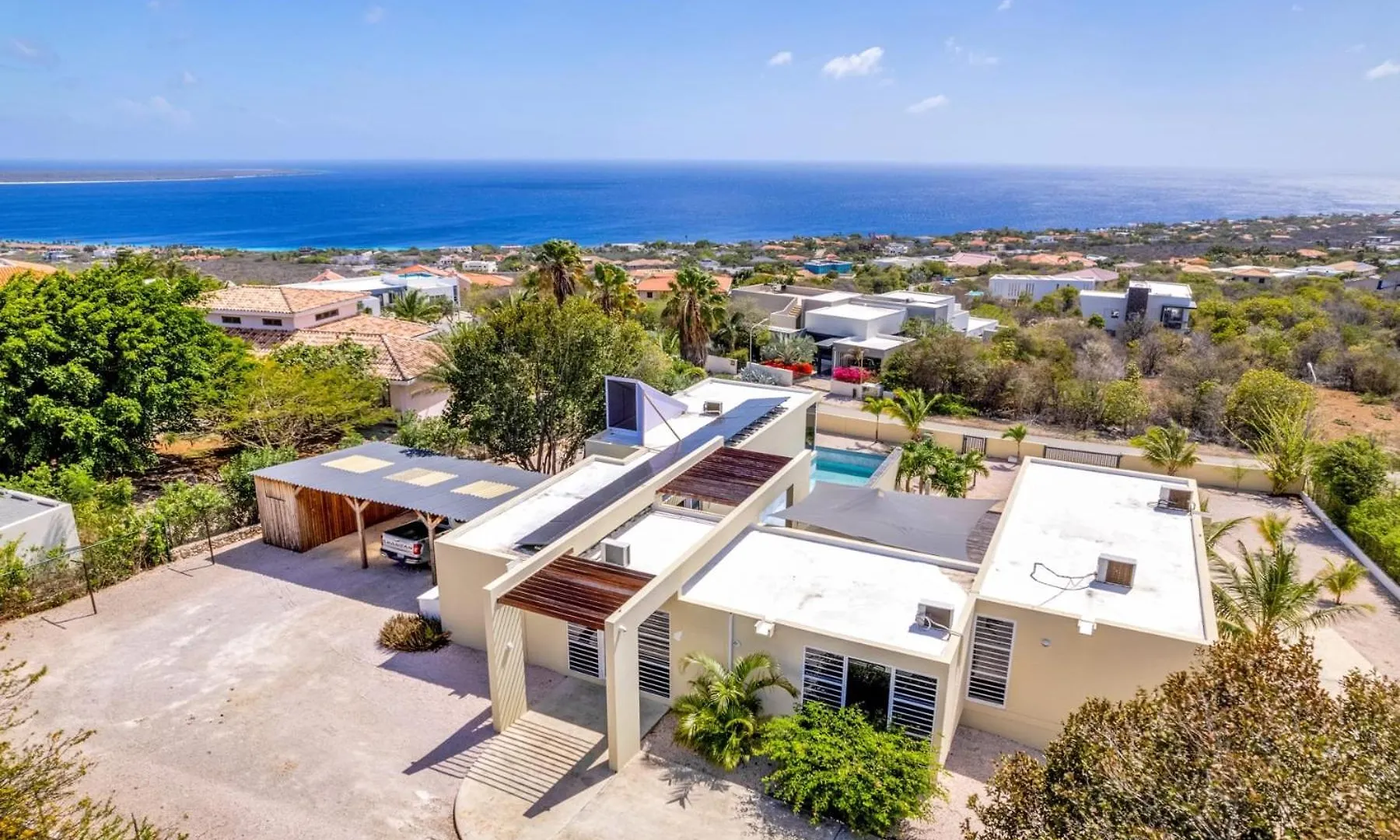 Villa Rowsu With Private Pool And Sea View Kralendijk